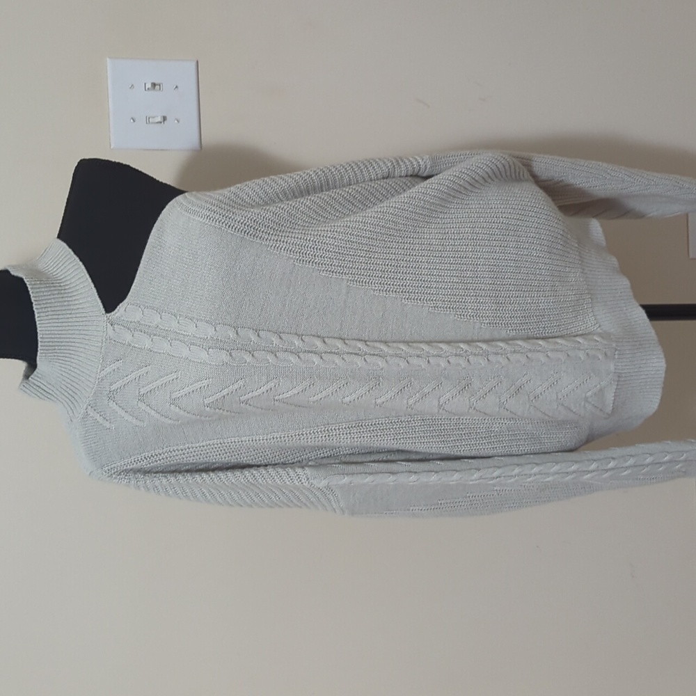 Shein cold shoulder sweater